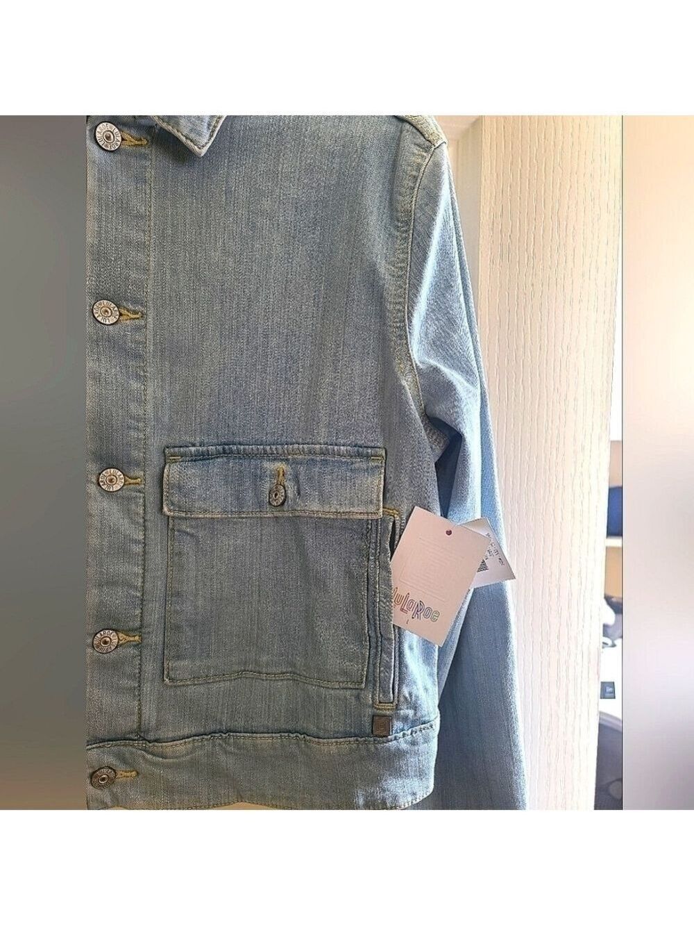 Lularoe Kenny Jean jacket and ribbed pencil dress--NWT! - Picture 8 of 15